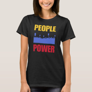 Folkets Kraft Avskaffa Marcos Korruption Protest T Shirt
