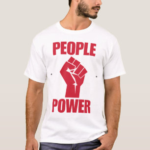 Folkets Kraft Avskaffa Marcos T-shirt Korruption P