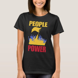 Folkets Kraft Avskaffa Marcos T-shirt Korruptionsp