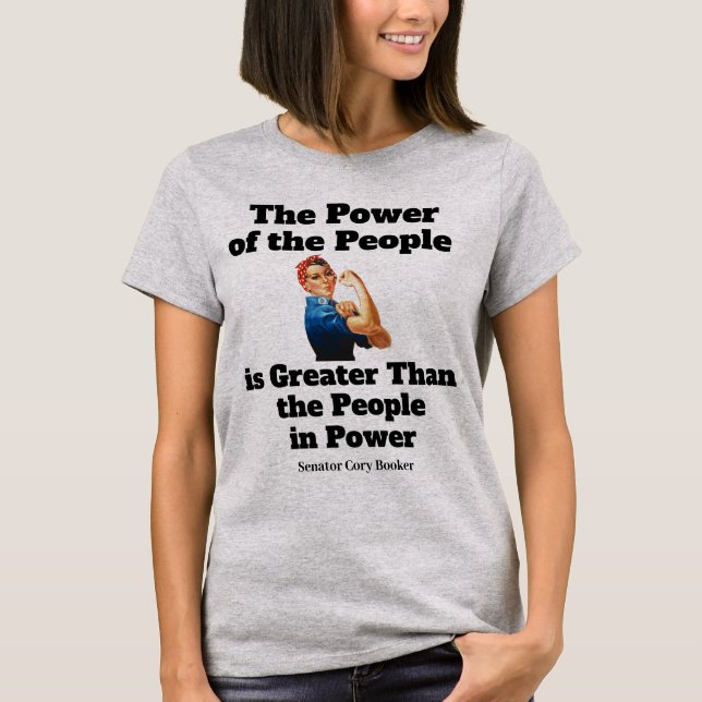 Folkets makt T-Shirt (Framsida)