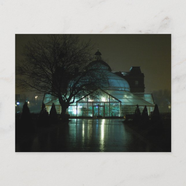Folkets palats på natten vykort (Framsida)