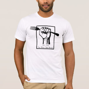 Folkets party - den västra sidan marknadsför den t-shirt