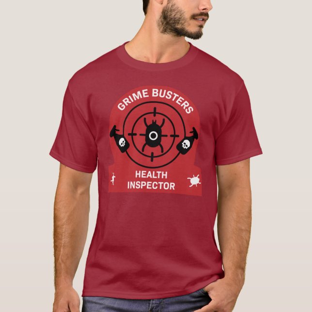 Folkhälsoinspektör - Miljöhälsa T Shirt (Framsida)