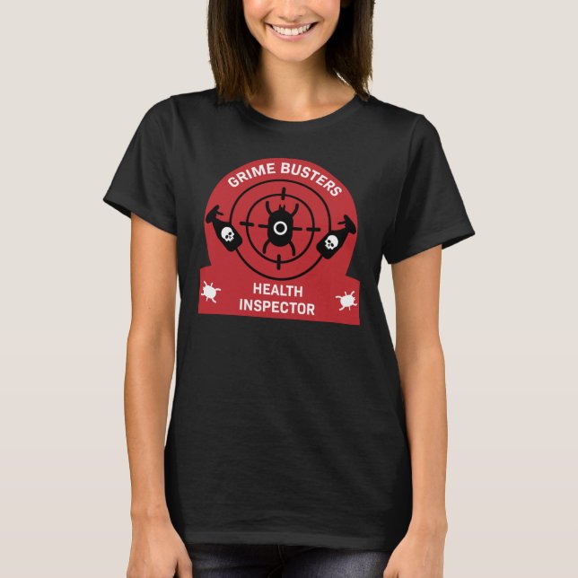 Folkhälsoinspektör - Miljöhälsa T- T Shirt (Framsida)