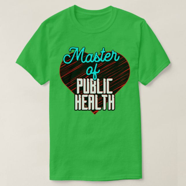 Folkhälsomästare T Shirt (Design framsida)