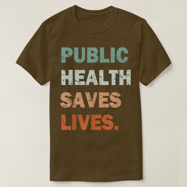 Folkhälsovård: Lives Healthcare Worker Nurse  T Shirt (Design framsida)