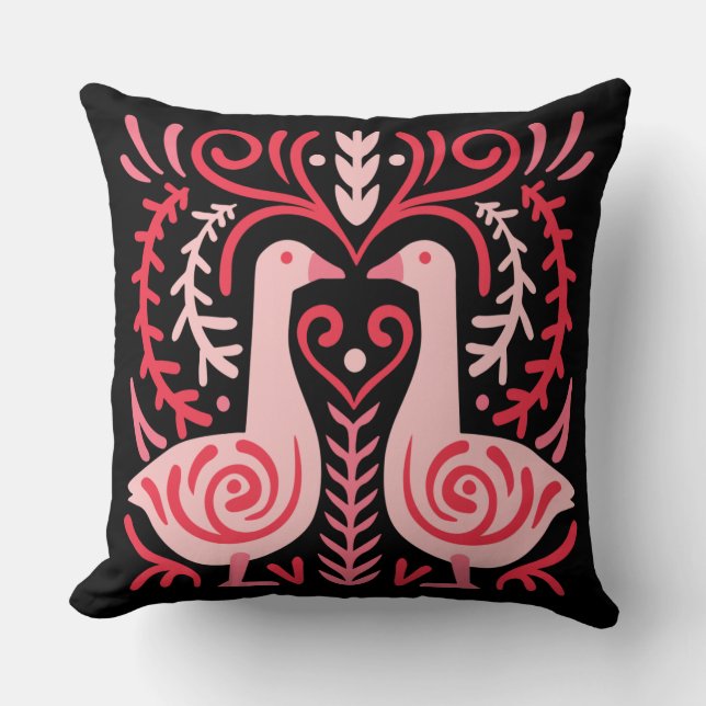 Folkkonst V.01 Kudde (Framsida)