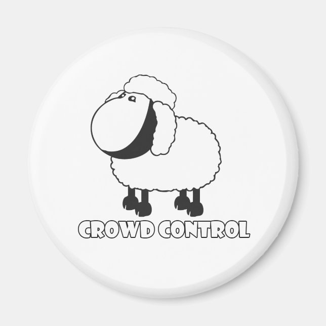 folkkontroll magnet (Framsidan)