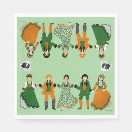 Folklore de Corse, France Pappersservett