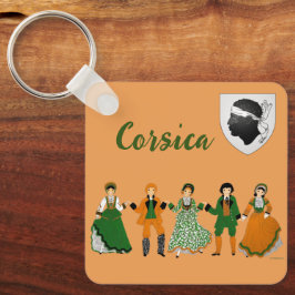 Folklore de CORSE Nyckelring
