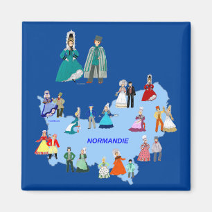 Folklore de Normandie, Frankrike Magnet