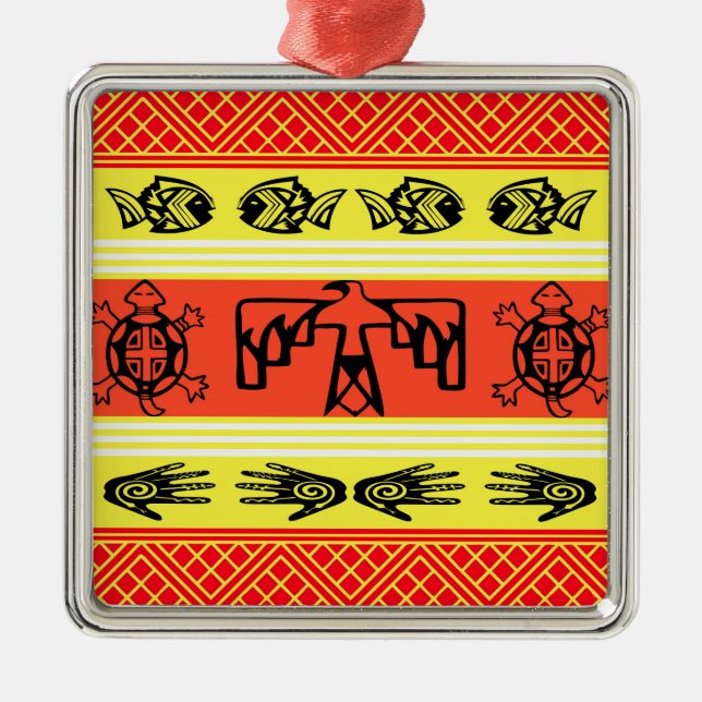 Folklore-design Julgransprydnad Metall (Framsidan)