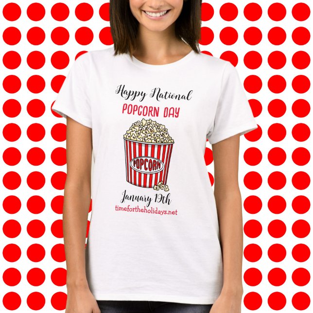 Folkmajsdagen i lycklig - 19 januari t shirt (Skapare uppladdad)