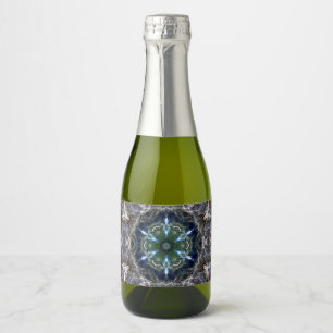 folkmandala Vin-etikett