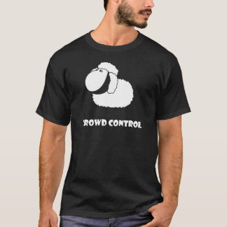folkmassan kontrollerar tee shirt