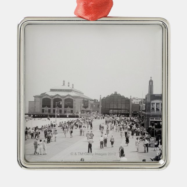 Folkmassor Julgransprydnad Metall (Framsidan)