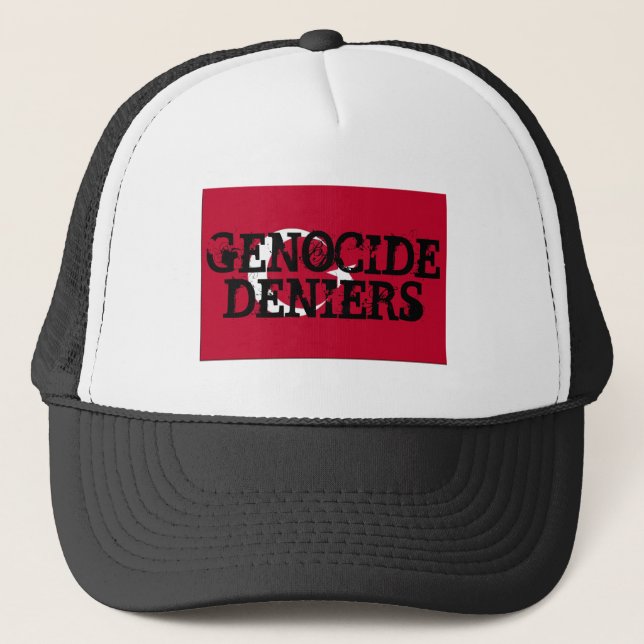 Folkmord Deniers Hat Truckerkeps (Framsida)