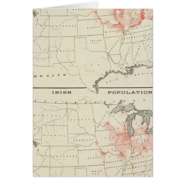 Folkräkningen i Förenade Stater Hälsningskort (Framsidan)