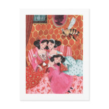 Folksaga Sago | Drottningbin | Rosa