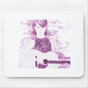 folksingerflickasepia tonar musmatta
