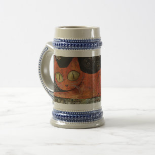 Folksy Orange Cat Sejdel