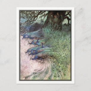 Folktal av Bengal av Warwick Goble Vykort