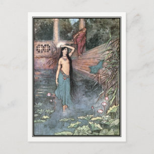 Folktal av Bengal av Warwick Goble Vykort