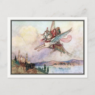 Folktal av Bengal av Warwick Goble Vykort