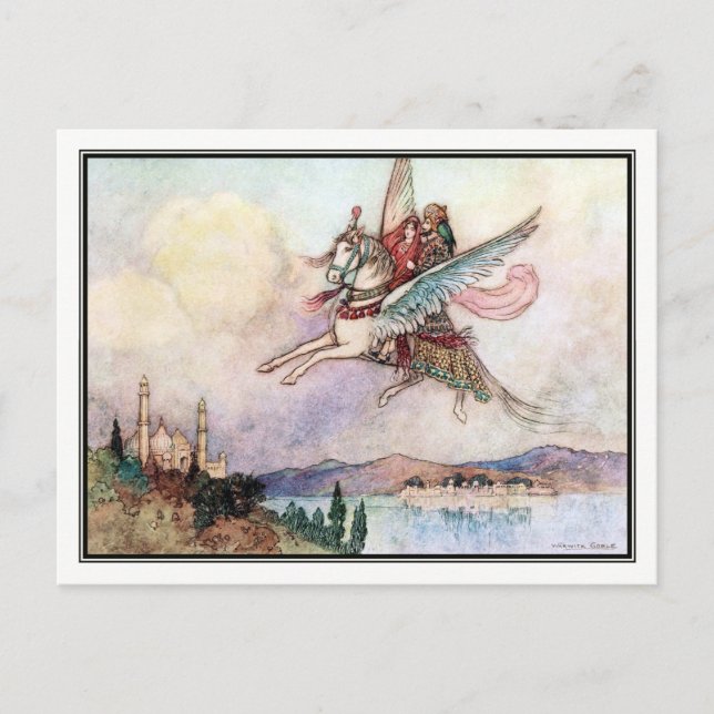 Folktal av Bengal av Warwick Goble Vykort (Framsida)