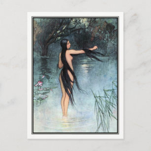 Folktal av Bengal av Warwick Goble Vykort