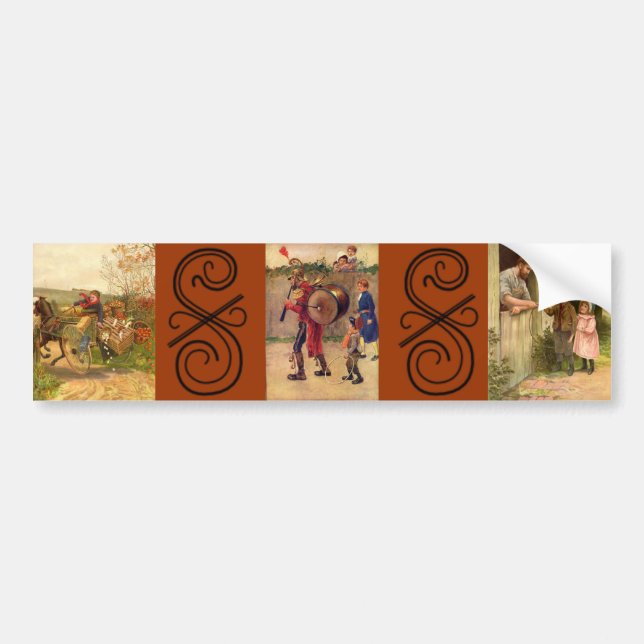 Folktales Bumper Sticker Bildekal (Framsidan)