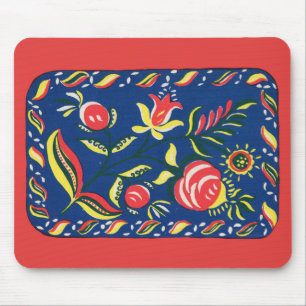 folky Pennsylvania Dutch motif Musmatta