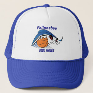 Follansbee Blue Vågar Basketball Keps