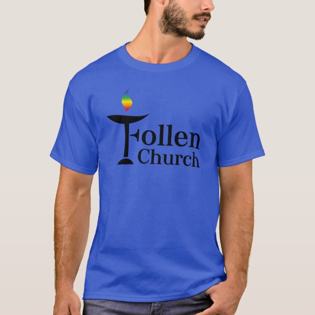 Follen Church Manar-shirt T Shirt (Framsida)