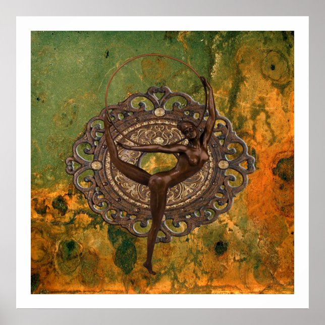 Follies Bergère i Paris 1920 Poster (Framsidan)