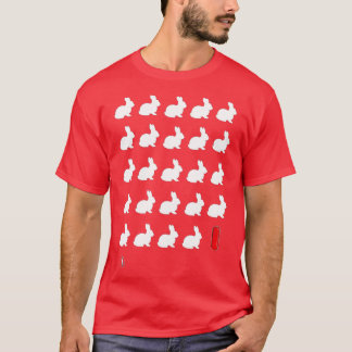 Follow The White Rabbit T Shirt