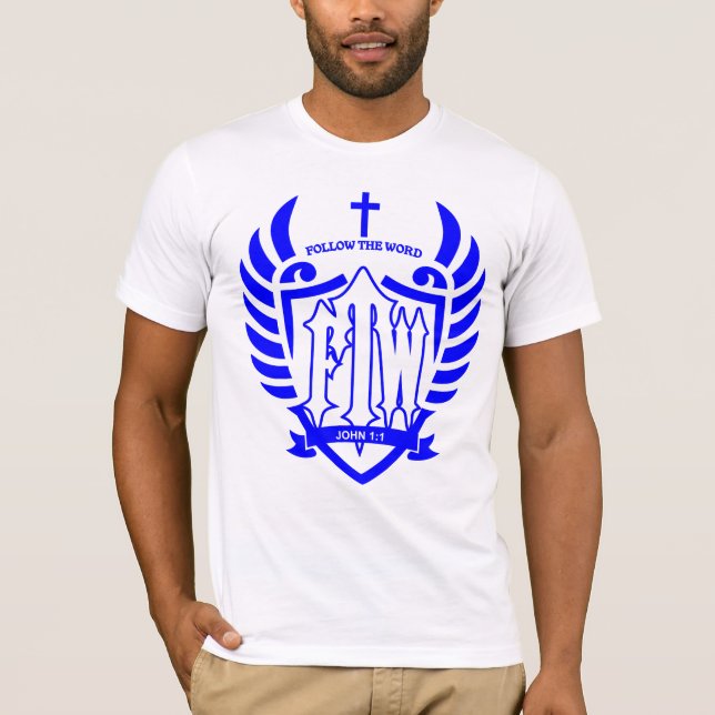 Follow The Word T Shirt (Framsida)