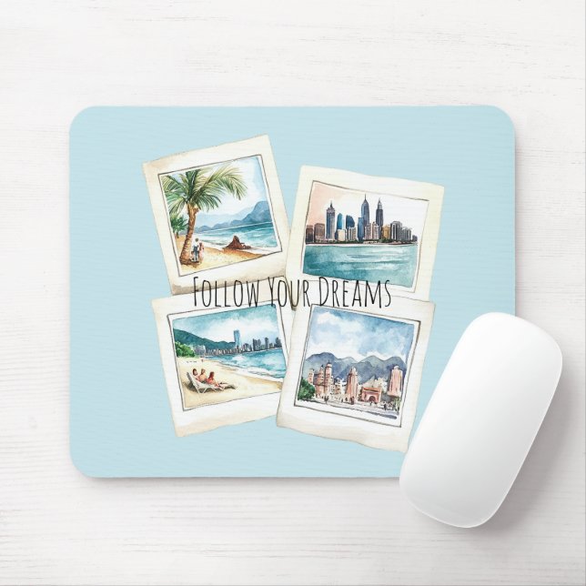 Follow Your Dreams World Travel Musmatta (Med mus)