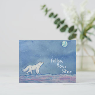 Follow Your Star Celestial Postcard Vykort