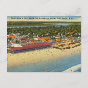 Folly Beach and Amusement Park, South Carolina Vykort