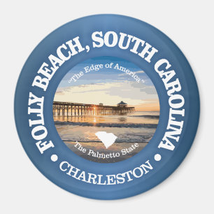 Folly Beach (C) Magnet