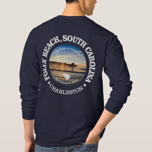 Folly Beach (C) T Shirt (Baksida)