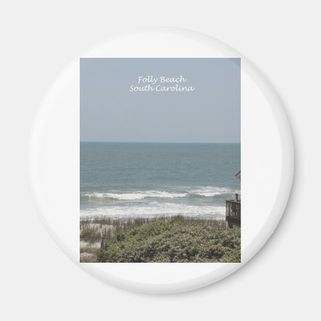 Folly Beach Magnet (Framsidan)