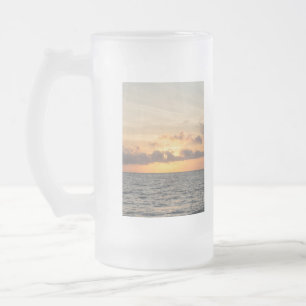Folly Beach Morgon Frostat Ölglas