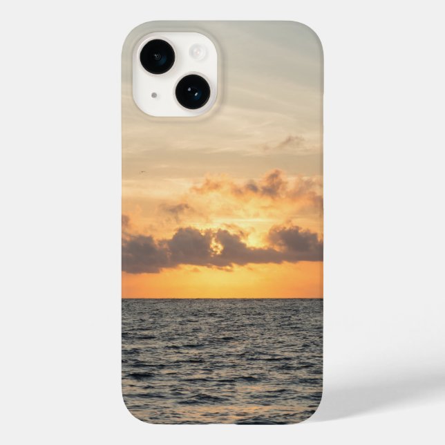 Folly Beach Morgon iphone case (Baksida)