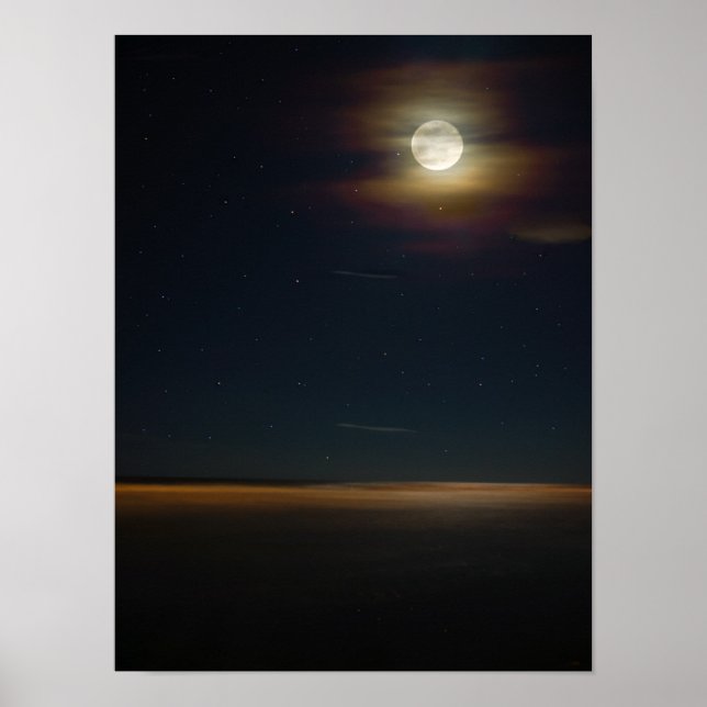 Folly Beach Night Poster (Framsidan)