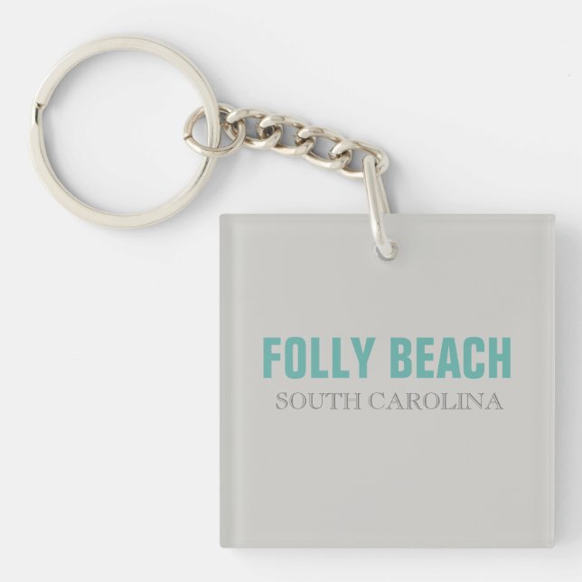 Folly Beach South Carolina Stil (Framsidan)