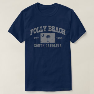 Folly Beach South Carolina Tröja