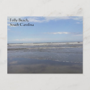 Folly Beach, South Carolina Vykort