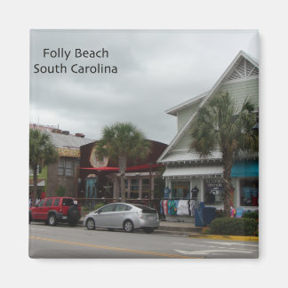 Folly Beach Strip Magnet